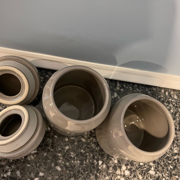 Rae Dunn COOKIES & TEA BABY Canisters - Picture 5 of 5